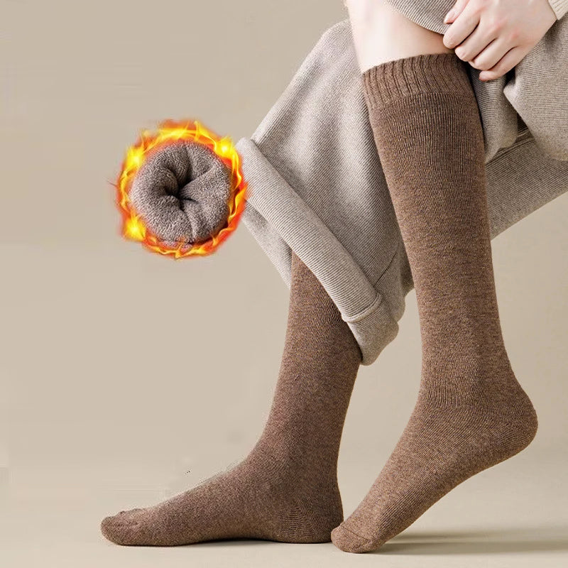 Pack of Women’s Solid Color Mid Calf Knit Socks