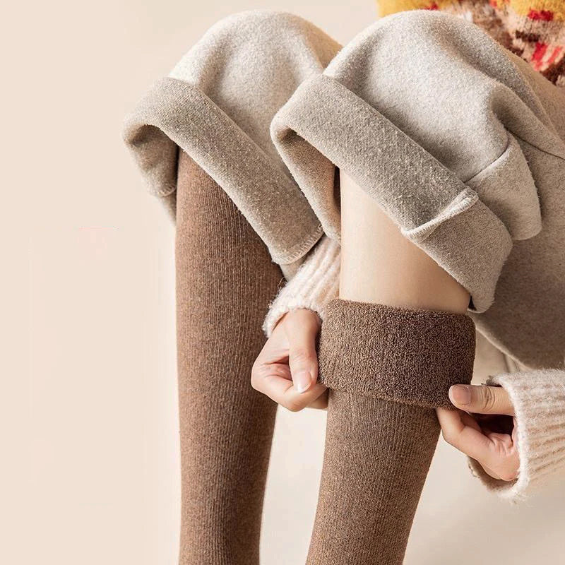 Pack of Women’s Solid Color Mid Calf Knit Socks