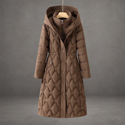 Rosemont Longline Hooded Down Coat