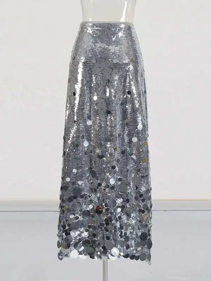 Briella Satin Skirt