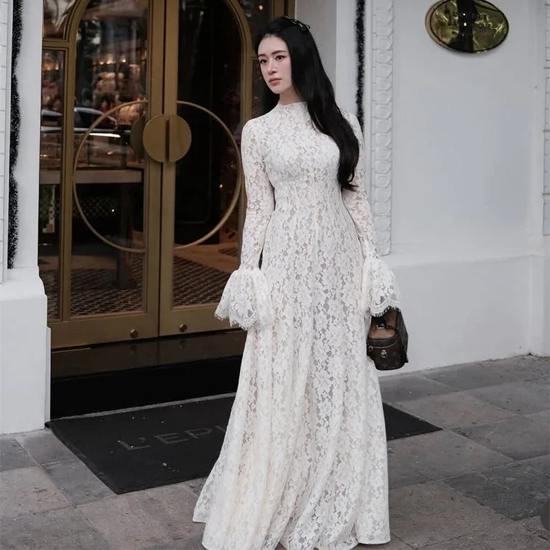 Tullia Vintage Lace Maxi