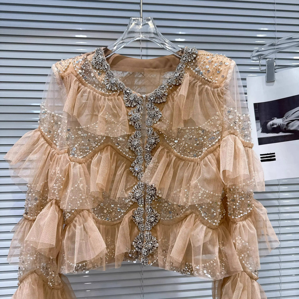 Sylphia Beaded Blouse