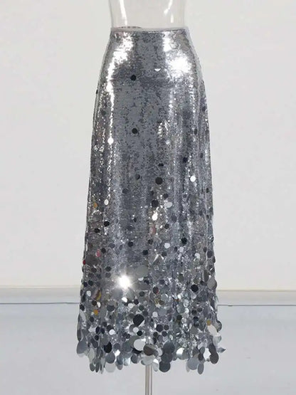 Briella Satin Skirt