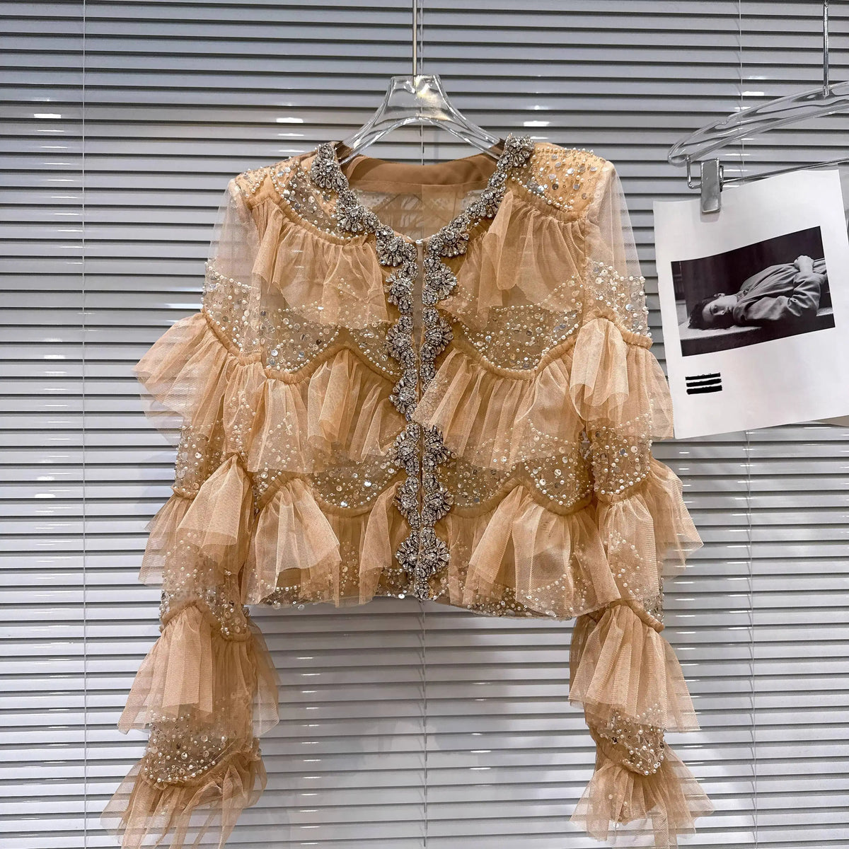 Sylphia Beaded Blouse
