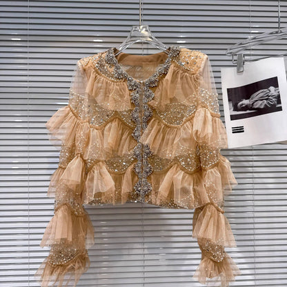 Sylphia Beaded Blouse