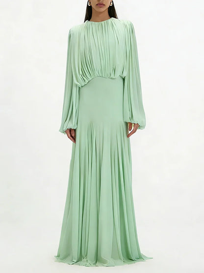 Domitia High Waist Maxi Dress