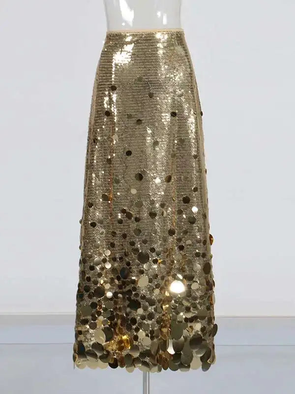 Briella Satin Skirt