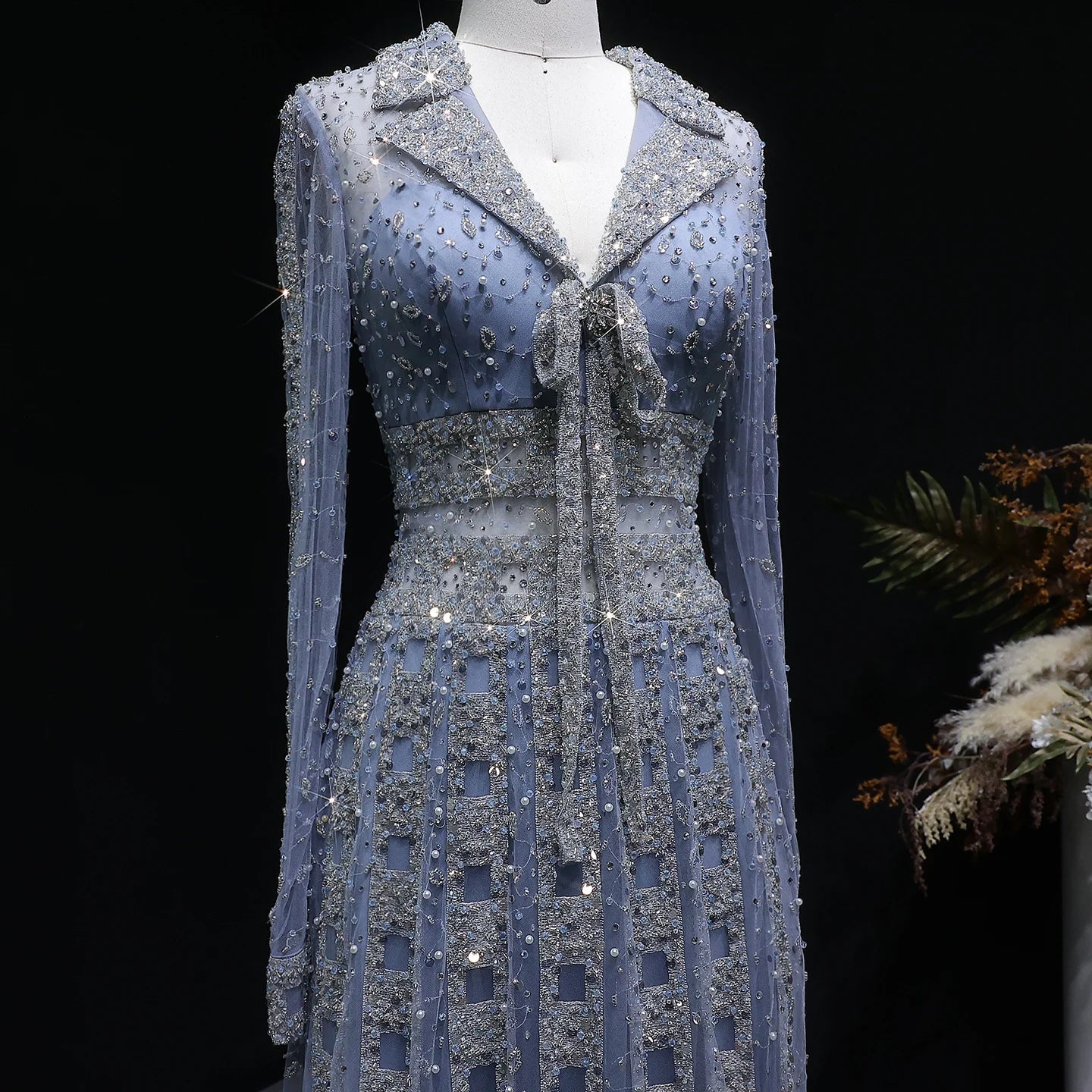 Sybille Sequin Formal Gown