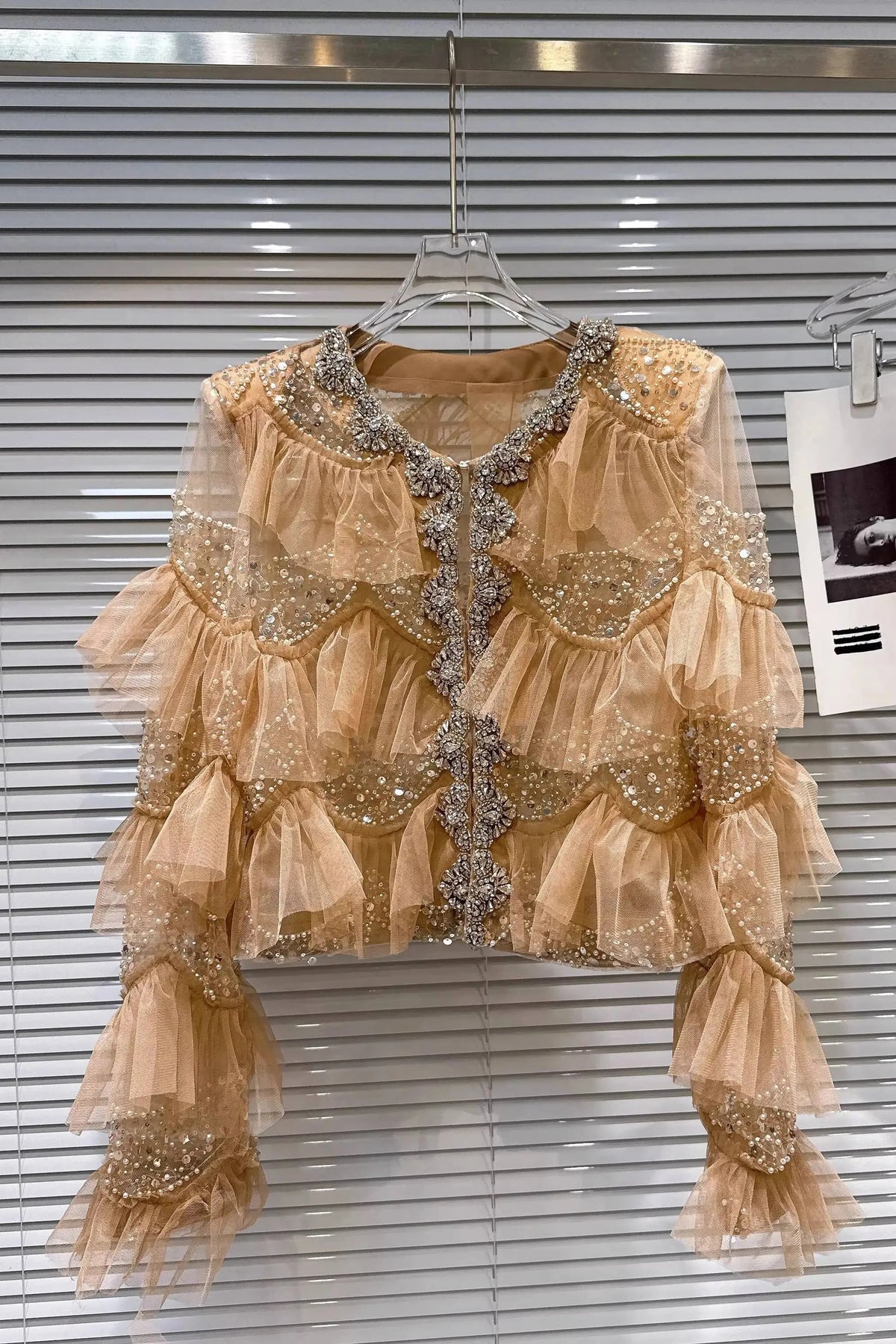 Sylphia Beaded Blouse