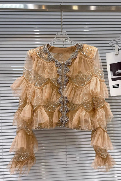 Sylphia Beaded Blouse