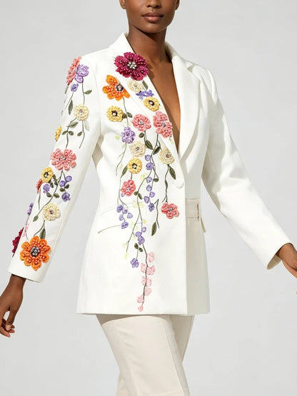 Regal Floral Blazer