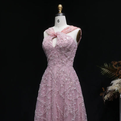 Olyssia Beaded Evening Dress