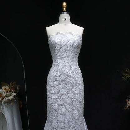 Annina Strapless Evening Gown