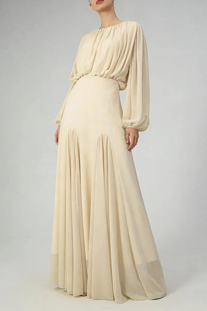 Domitia High Waist Maxi Dress