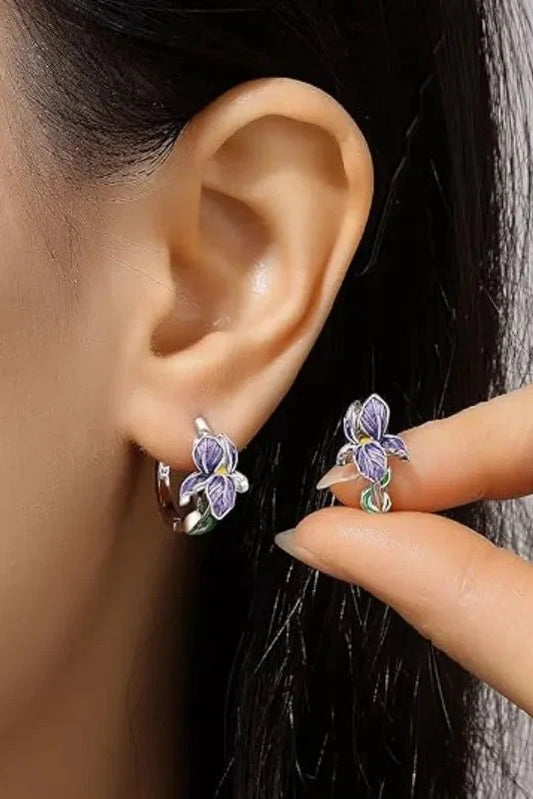 Magnolia Petal Earrings