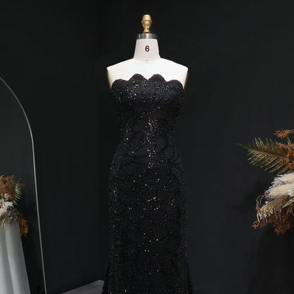Annina Strapless Evening Gown
