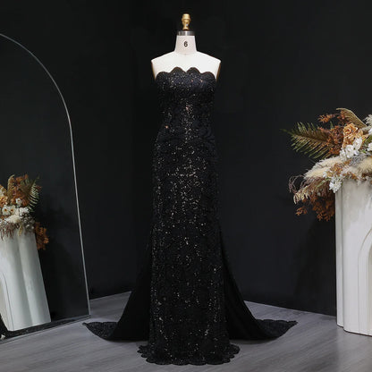 Annina Strapless Evening Gown