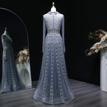 Sybille Sequin Formal Gown