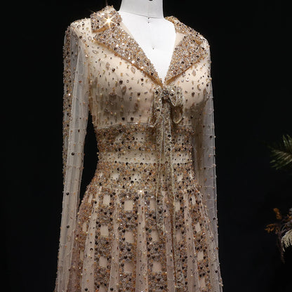 Sybille Sequin Formal Gown