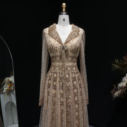 Sybille Sequin Formal Gown