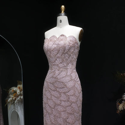 Annina Strapless Evening Gown
