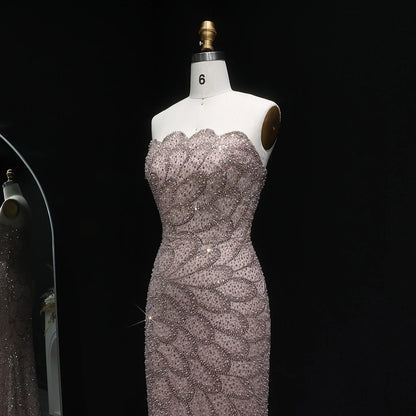 Annina Strapless Evening Gown