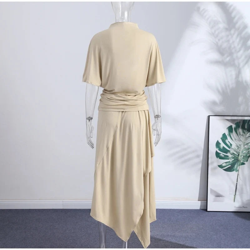 Lisette Irregular Skirt Set
