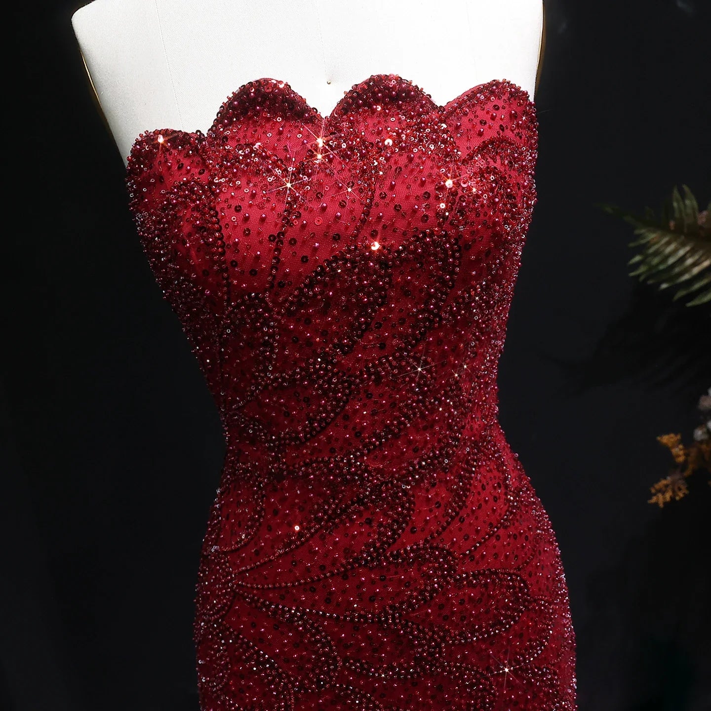 Annina Strapless Evening Gown