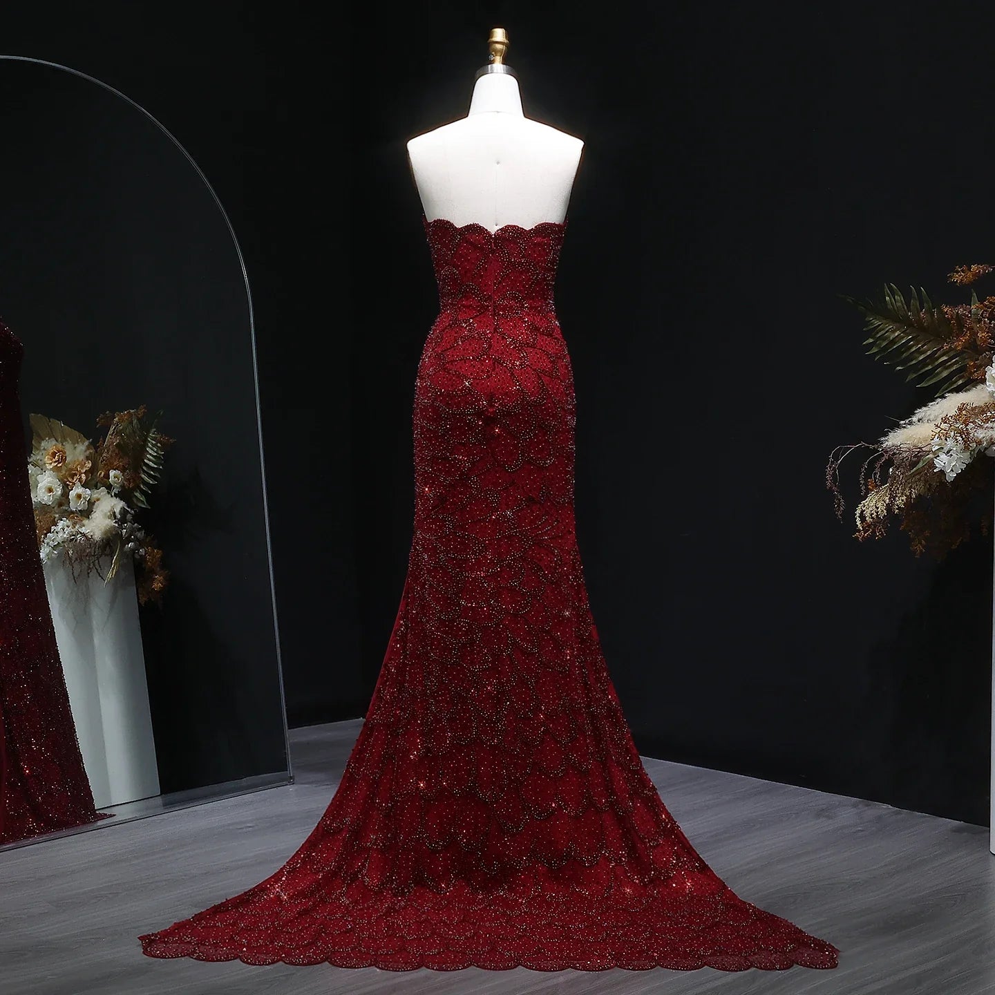 Annina Strapless Evening Gown