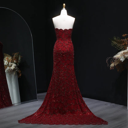 Annina Strapless Evening Gown