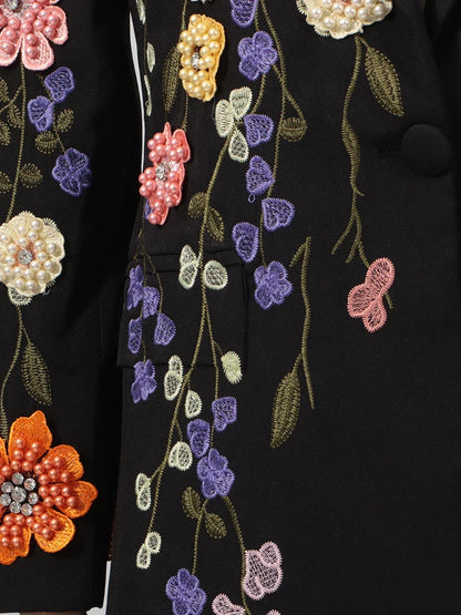 Regal Floral Blazer