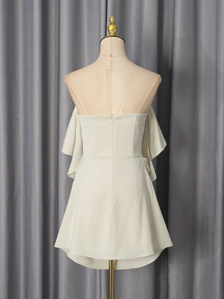 Majesty Satin Mini Dress