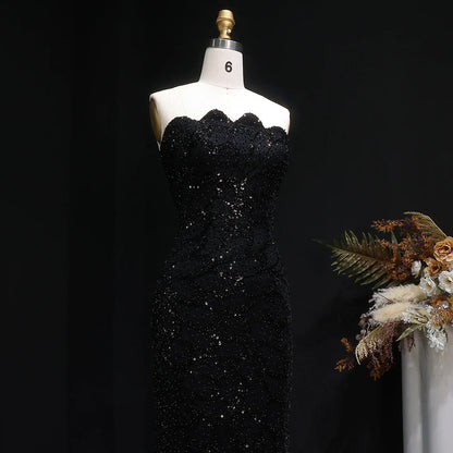 Annina Strapless Evening Gown