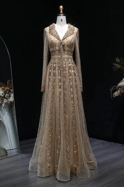 Sybille Sequin Formal Gown