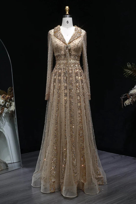 Sybille Sequin Formal Gown