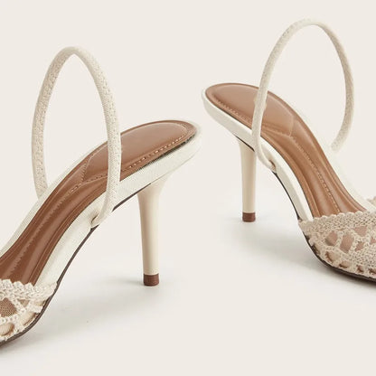 Lucca Woven Heels