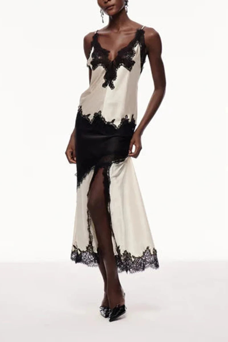Federica Lace Maxi Set