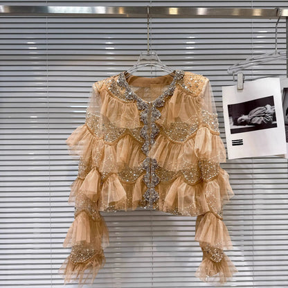 Sylphia Beaded Blouse