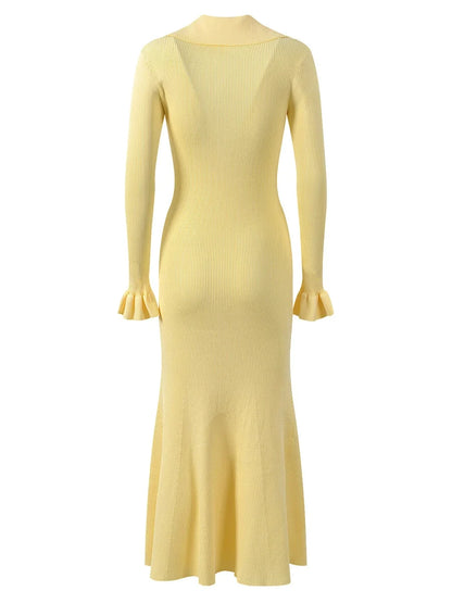 Majesty Knit Midi Dress