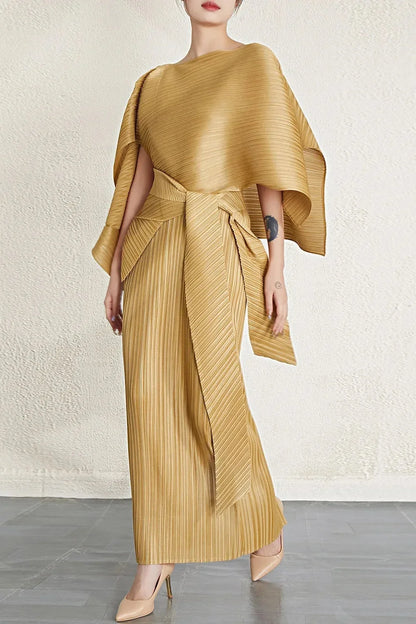 Aglaia Pleated Dress Set