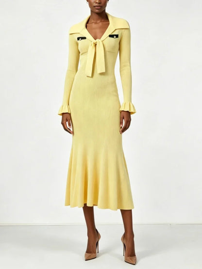 Majesty Knit Midi Dress