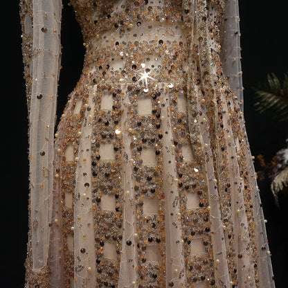Sybille Sequin Formal Gown