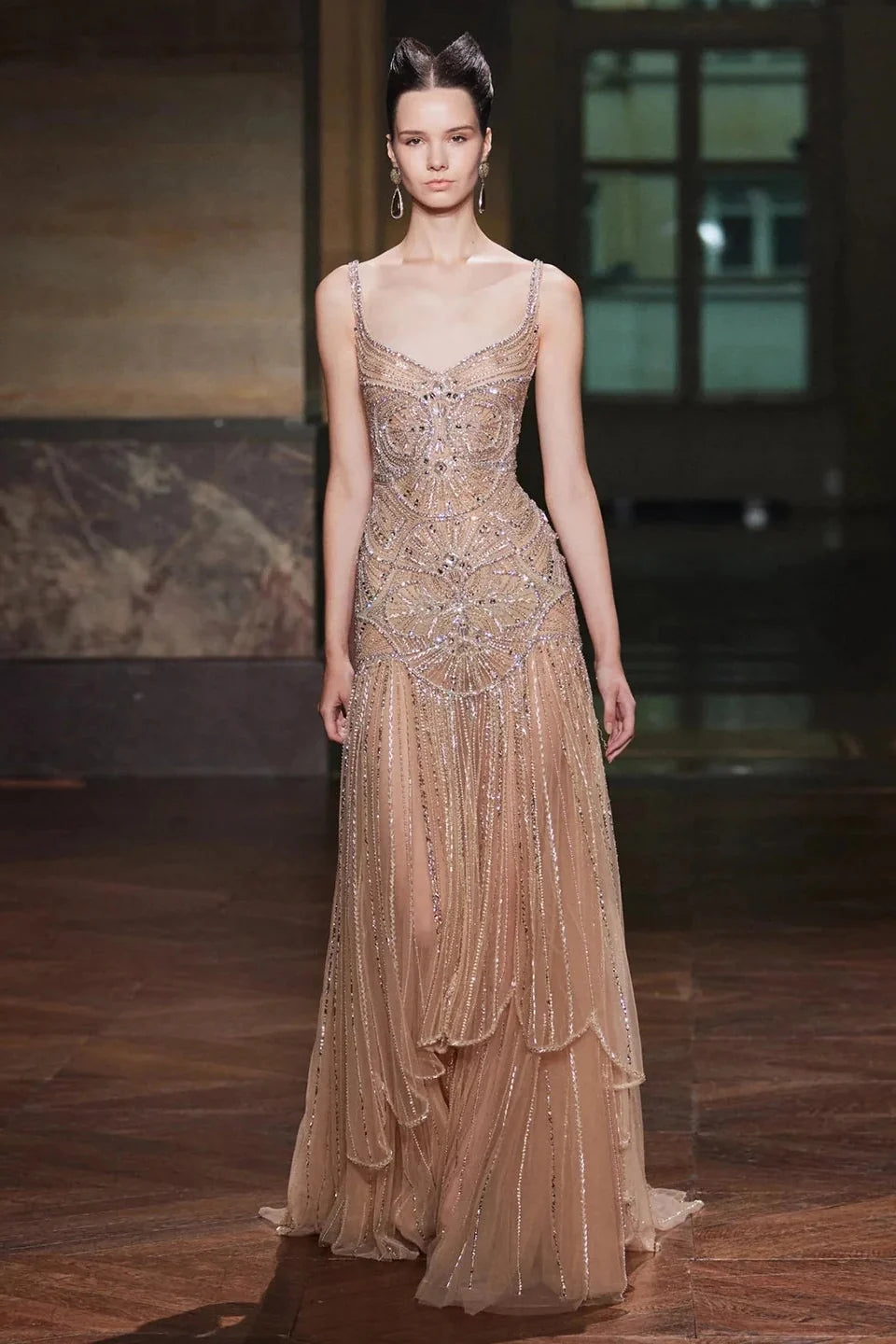 Ariadne Beaded Party Gown