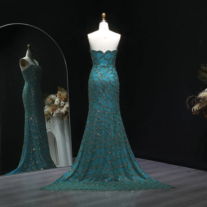 Annina Strapless Evening Gown