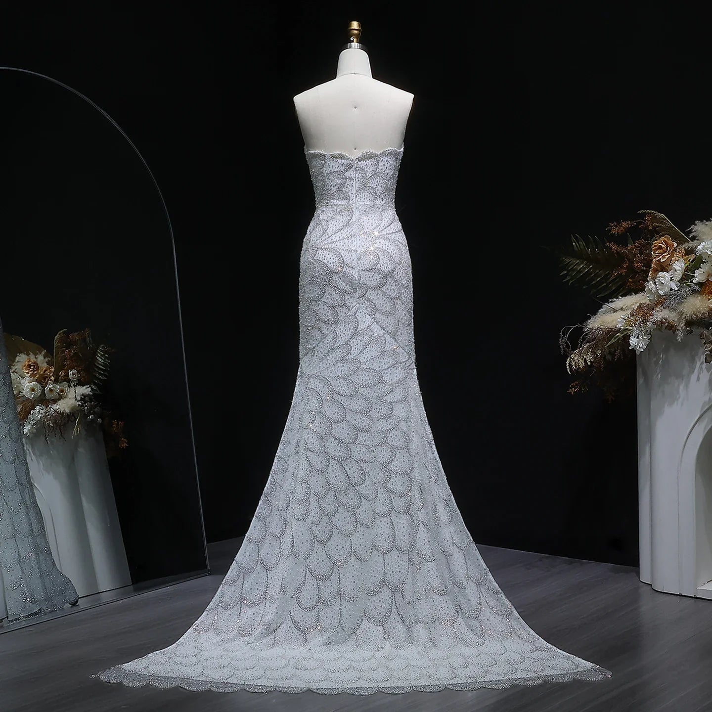 Annina Strapless Evening Gown