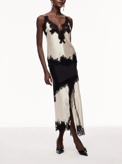 Federica Lace Maxi Set
