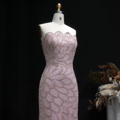 Annina Strapless Evening Gown