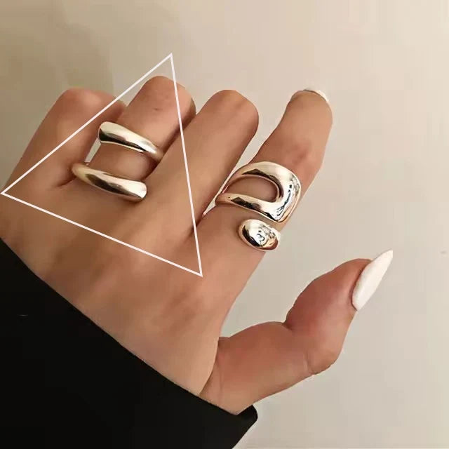 Arezzo Stylish Ring Set