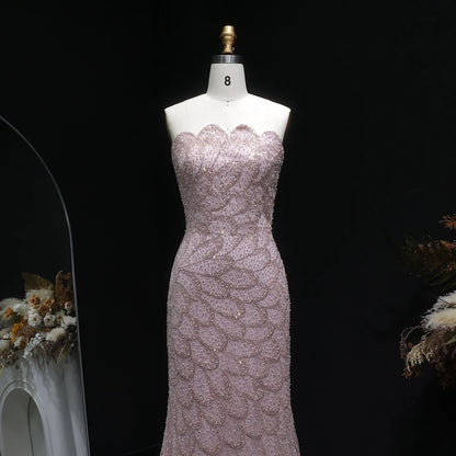 Annina Strapless Evening Gown