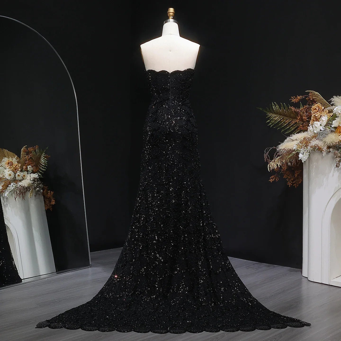 Annina Strapless Evening Gown